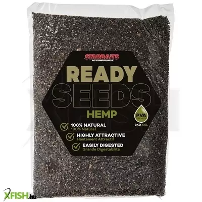Starbaits Ready Seeds Hemp Főzött Kender 3Kg