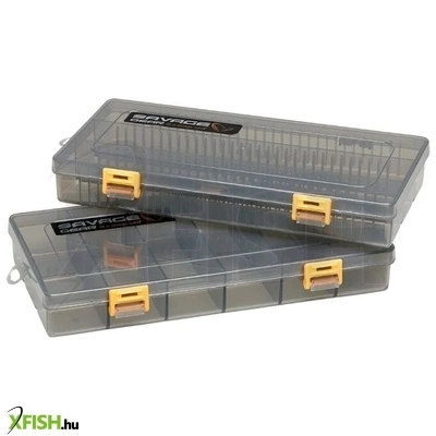 Savage Gear Flat Lure Box Műcsalis Doboz 23x11x3.5cm 2db/csomag