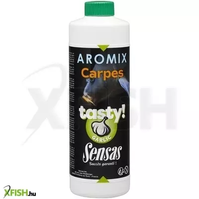 Sensas Attraktor Aromix Carp Tasty Liquid Garlic Fokhagyma 500ml