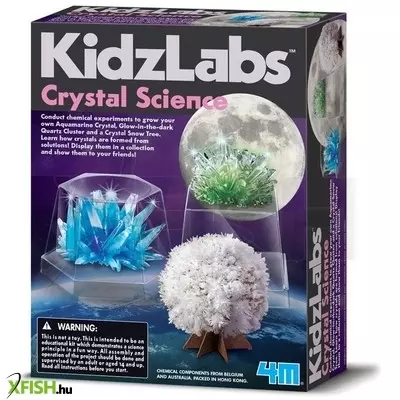 4m kristálynövesztő tudományos készlet
