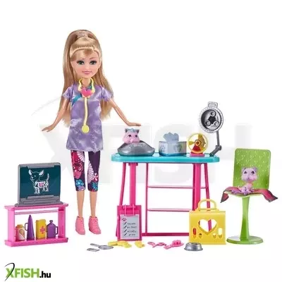 Sparkle girlz sparlke girlz - állatorvosi rendelő 30 cm babával