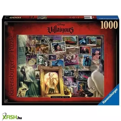 Ravensburger puzzle 1000 db - szörnyella
