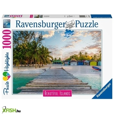 Ravensburger puzzle 1000 db - maldív szigetek