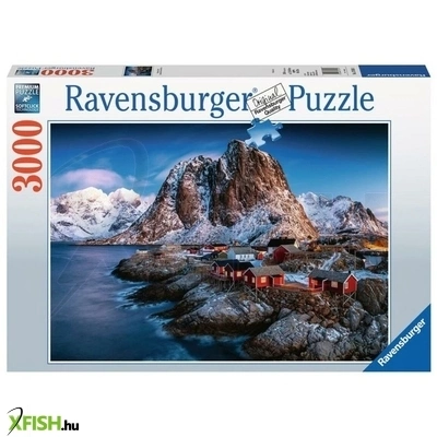 ravensburger puzzle 3000 db - hamnoy, lofoten