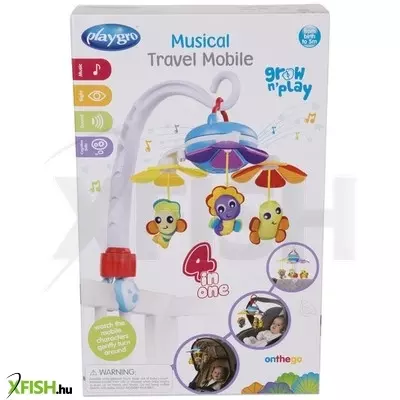 playgro babakocsira tehető zenélő játék