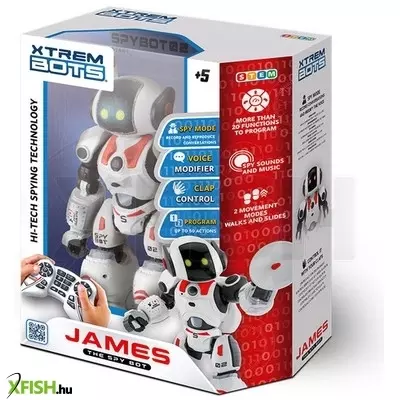 blue rocket james, a kém robot