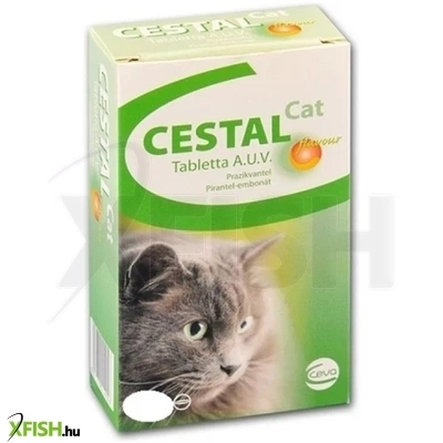 Cestal Cat Féreghajtó Rágótabletta Macskák Részére 48db/csomag
