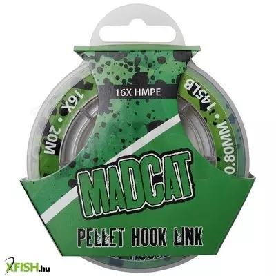 Madcat Pellet Hook Link Harcsázó Előkezsinór 16x20m 0.65mm 47Kg