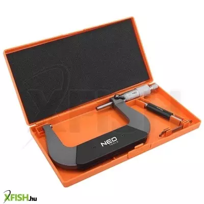Neotools mikrométer, műanyag tokban, 75-100mm