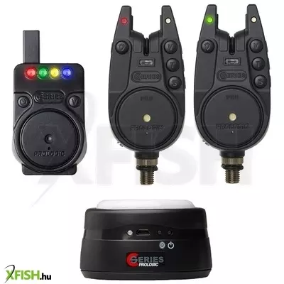 Prologic C Series Pro Alarm Set Elektromos Kapásjelző Szett Piros Zöld 2+1+Lámpa
