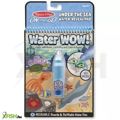 M&d rajzolás vízzel, tenger