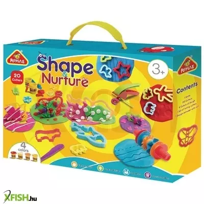 foshan master színek és formák gyurmaszett 4 tégely gyurmával