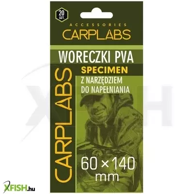 Carplabs Specimen Pva Zacskó 70x160mm 20db/csomag