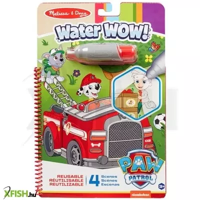 M&d rajzolás vízzel, mancs őrjárat, marshall