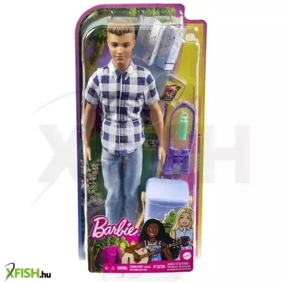 Barbie kempingező ken