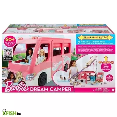 Barbie lakóautó óriáscsúszdával