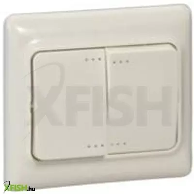 Legrand kaptika csillárkapcsoló komplett, fehér