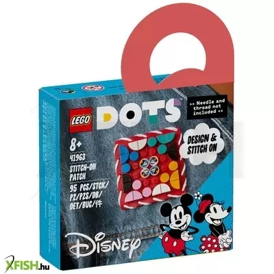 Lego dots 41963 mickey egér és minnie egér felvarró