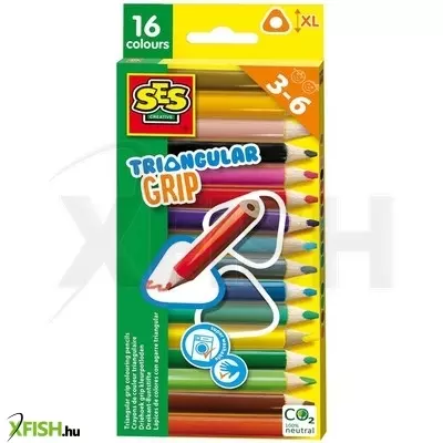 Ses háromszög alakú ceruza 16 db