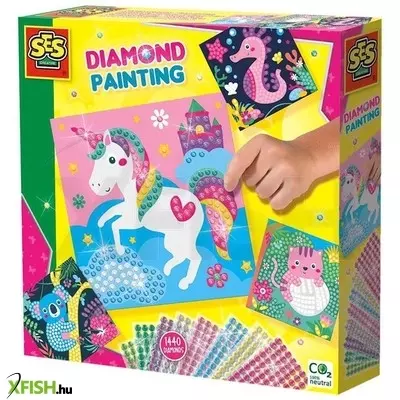 Ses gyémántfestés - boldog állatok