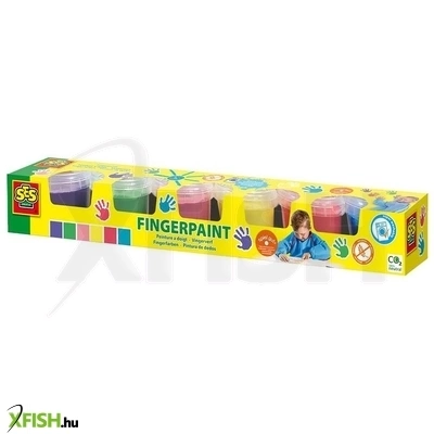 ses ujjfesték 6 szín