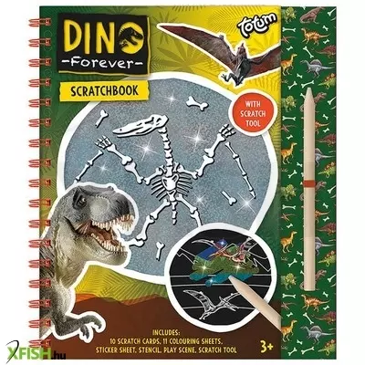 Totum dínós kreatív füzet