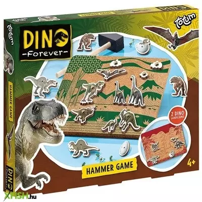 totum dinós kalapácsjáték