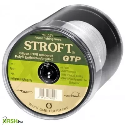 Stroft Gtp Typ S Nanofil Fonott Zsinór 25M S4 8Kg Silver Grey (8555)