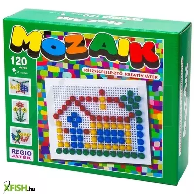 megaplast mozaik képkirakó 120 darabos készlet