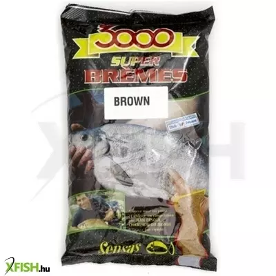 Sensas 3000 Bremes Brown Etetőanyag (Marron) - 1 Kg Keszegre, Bodorkára