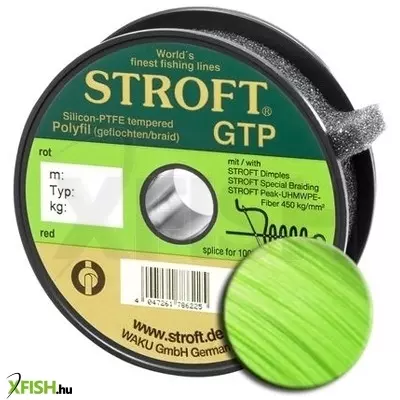 Stroft Gtp Typ S Nanofil Fonott Zsinór 100M S06 / 4,5Kg Y.Green