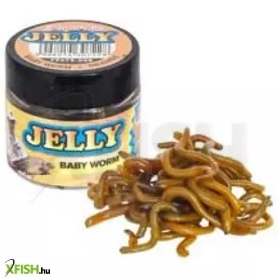 Benzar Jelly Baits Baby Worm Narancs Csaliimitáció