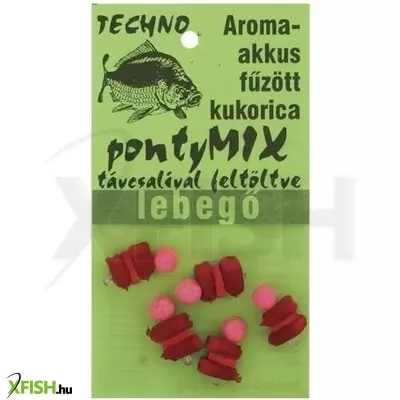 Technoplankton Fűzött Kukorica Lebegő Pontymix 5Db/Csomag