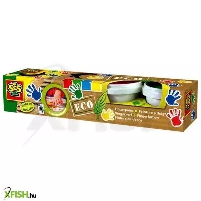 ses eco 4 tégelyes ujjfesték