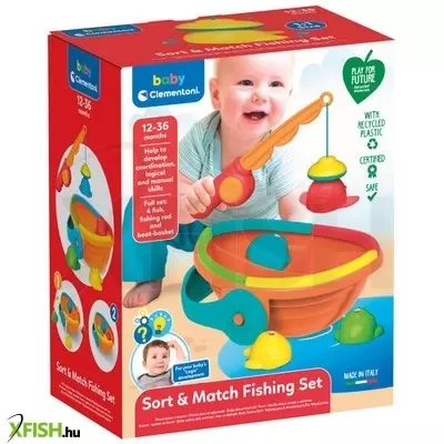 clementoni szivárvány horgász szett