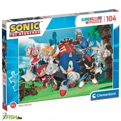 Clementoni 104 db-os puzzle sonic