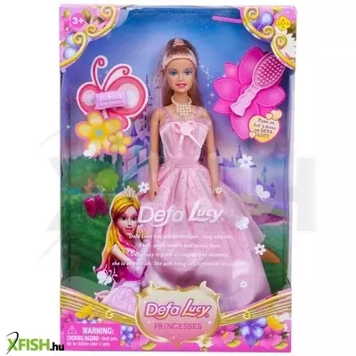defa lucy hercegnő baba kiegészítőkkel - 30 cm