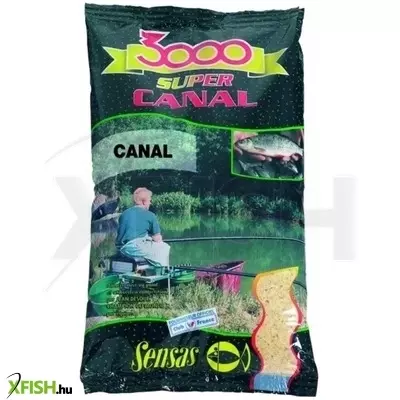 Sensas 3000 Canal Etetőanyag Csatornákra 1 Kg