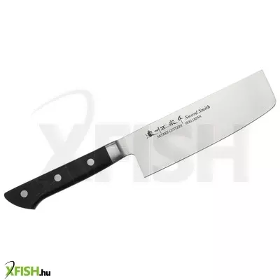 home satake 803-649 satoru nakiri japán konyhakés, 16 cm penge hossz, rozsdamentes acél, kemény műanyag markolat