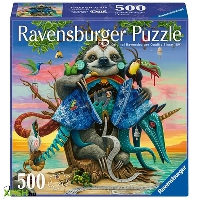 ravensburger puzzle 500 db - vakond kaland