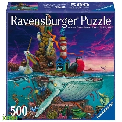ravensburger puzzle 500 db - szigetvilág