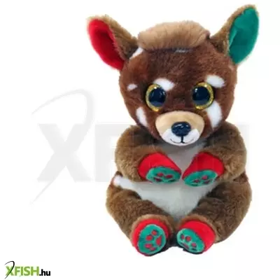 Ty beanie babies plüss figura juno, 15 cm - rénszarvas (3)
