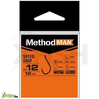 Methodman Speed Grip Pontyozó Horog 16-os 10db/csomag