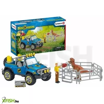 Schleich terepjáró dínóval