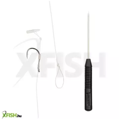 nevis feeder előkötött horog monofil zsinóron 12-es 5db/csomag