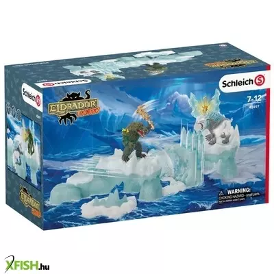 Schleich a jégerőd megtámadása