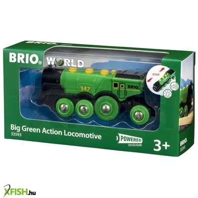 Brio nagy zöld lokomotív