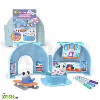 Crayola washimals jeges kalandok iglu játékszett