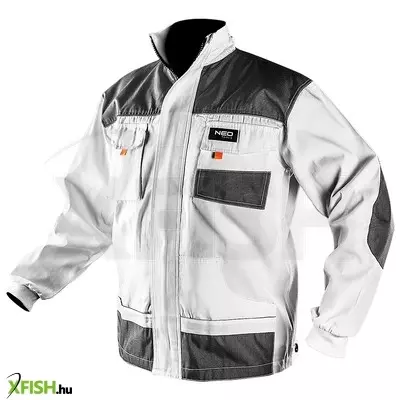 Neotools fehér munkavédelmi kabát, hd, ld/54