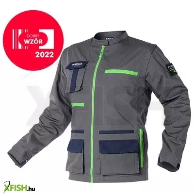 Neotools munkavédelmi kabát premium, 100% pamut, hasadásgátló szövet, XL